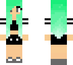 green hair