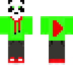 green panda