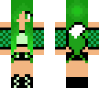 green wolf girl