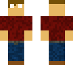 herobrine in red