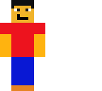 kid in red shirt
