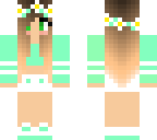 mint green girl 2