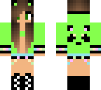 my green panda girl