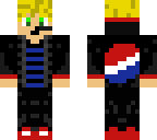 pepsi boy with green eyes and coloured headset