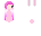 pink hair bunny