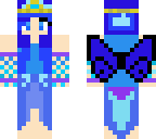 pretty blue princess
