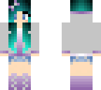 purple and blue hoodie girl