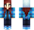 red hair plaid