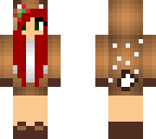 red head reindeer