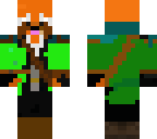 red panda in explorer suit