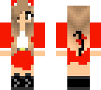 santa girl cat skin