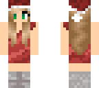winter girl party dress and hat