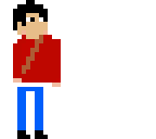 8-bit minecraft guy