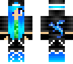blue girl