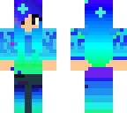blue girl
