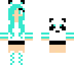 blue pandagirl
