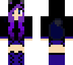 blue wolf girl