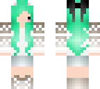chibi winter girl