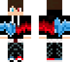 cool red blue boy