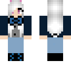 cool white rabbit girl edit