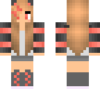 coral grey girl