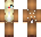 cute reindeer skin