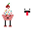 derp cakeyman with no butt