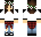 flowercrown brunette