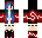 girl in red jacket
