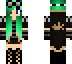 green steampunk girl