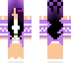 half enderman girl
