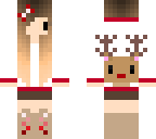 holiday reindeer chibi