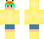 jake the duck with shorts