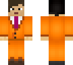 orange suit touched up