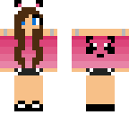 pink striped panda