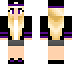 purple capgirl
