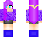 purple girl