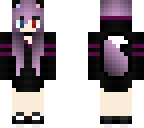 purple wolf girl