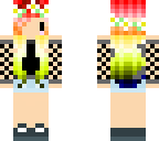 rainbow chibi kawaii girl