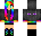 rainbow ender girl