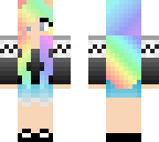 rainbow hair