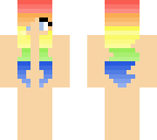 rainbow hair base