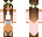 tan pink girl