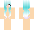 aqua to light purple hair base