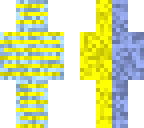 bleu-yellow skin