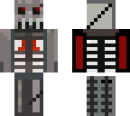 bloody skeleton