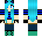 blue cat girl improved