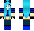 blue cat girl improved