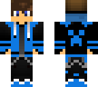 blue creeper hoodie