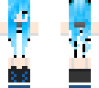 blue girl